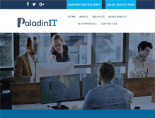 Tablet Screenshot of paladininfotek.com